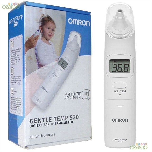 Termometro auricolare a infrarossi Omron Gentle Temp 520