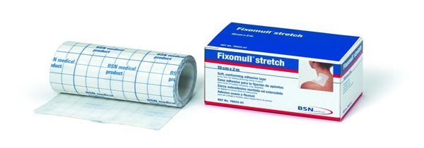 Fixomull Stretch Fissaggio Adesivo 2 m x 10 cm